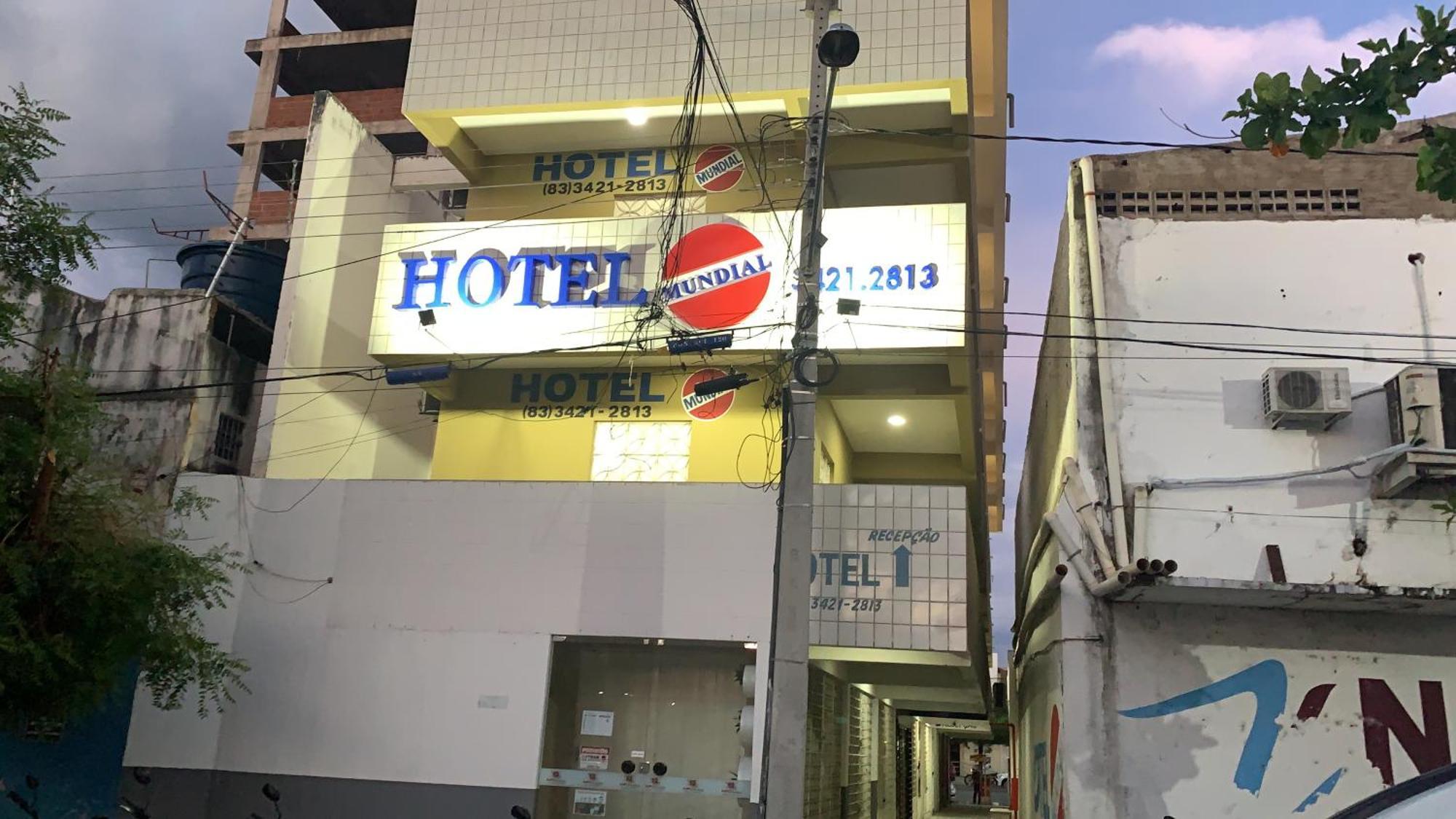 Hotel Mundial Patos  Exteriör bild